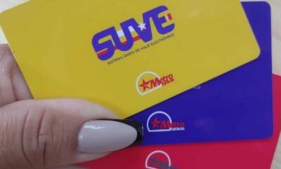 Banco del Tesoro habilita recarga de tarjeta SUVE del Metro