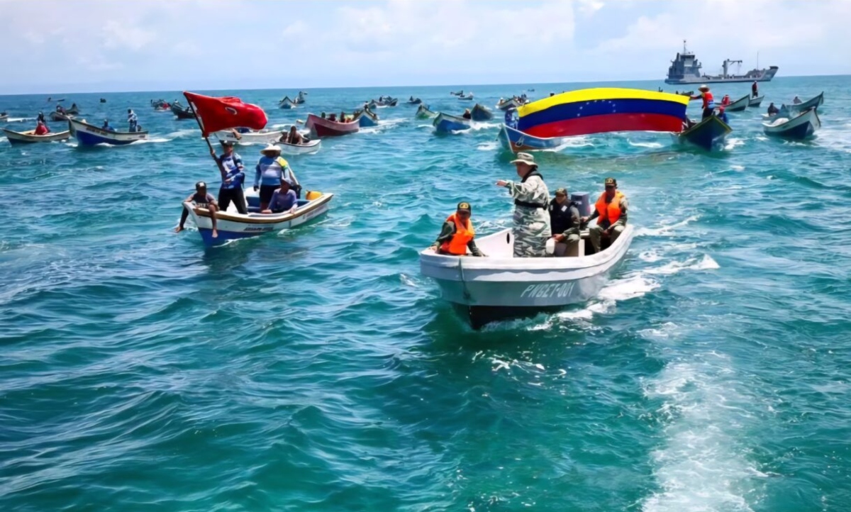 Pescadores venezolanos rechazan amenazas en el Caribe