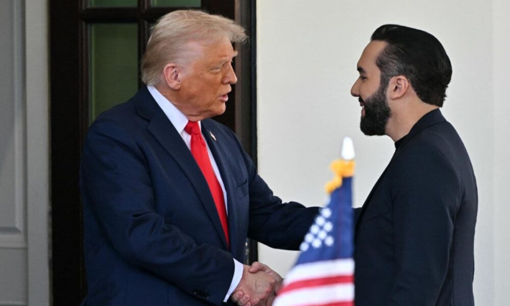 Acuerdo arancelario Trump-Bukele en la mira del Congreso