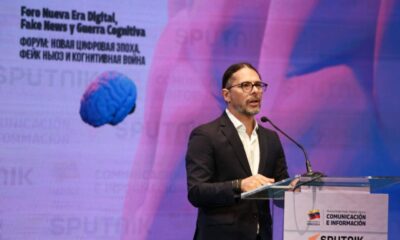 Expertos rusos y venezolanos debaten sobre "Guerra Cognitiva" en Caracas