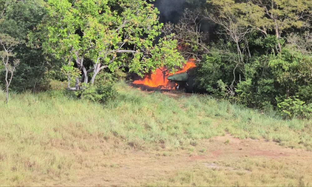 FANB inutiliza aeronave clandestina en el estado Apure