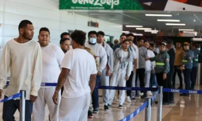 Arribó a Venezuela primer vuelo número 99 de migrantes deportados por EEUU