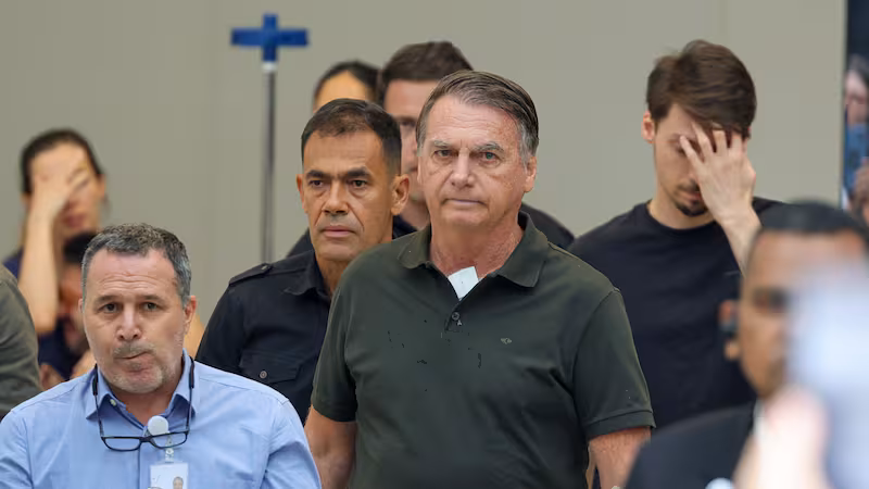 Tribunal ordena traslado de Bolsonaro a una prisión en Basilia