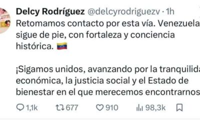 Delcy y varios funcionarios reactivan sus cuentas en X