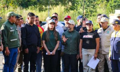 Autoridades inspeccionan zonas afectadas por incendio en el Parque Nacional Henri Pittier