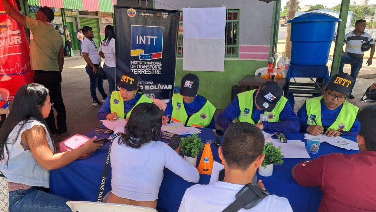 INTT anuncia jornada de actualización de datos en seis estados