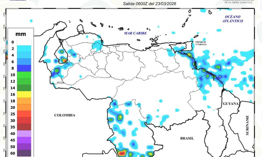 lluvias dispersas