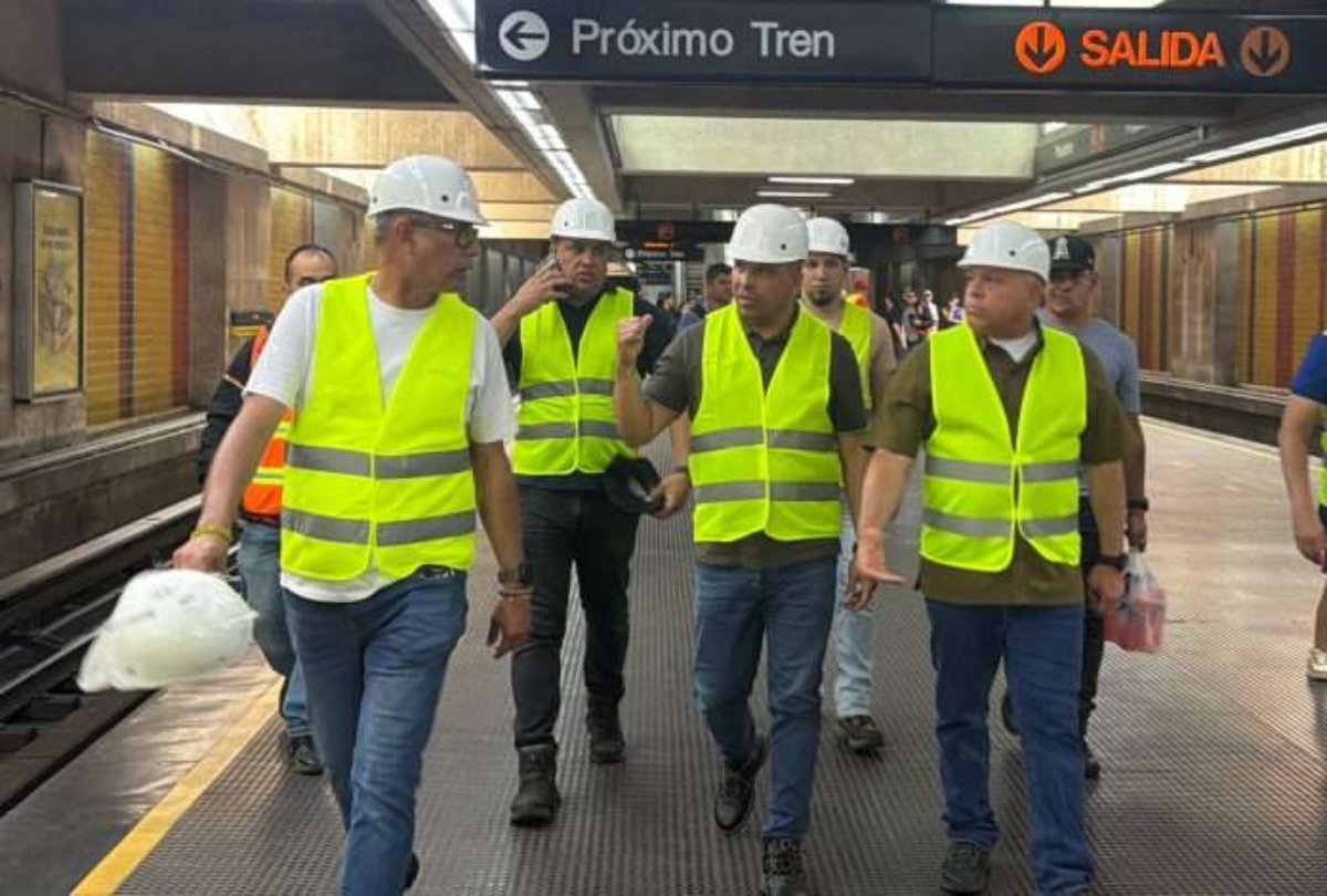 Labores en vía férrea del Metro avanzan en Propatria