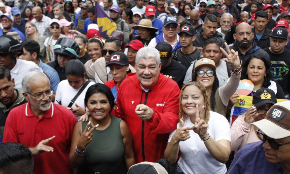 Venezolanos marchan por la Paz y la Soberanía en Caracas