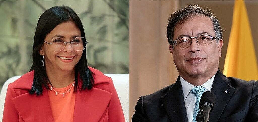 Gustavo Petro viajará el 24 de abril a Caracas para reunirse con Delcy Rodríguez