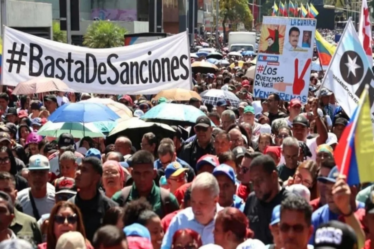 Hinterlaces: 93% de los venezolanos está en contra de las sanciones