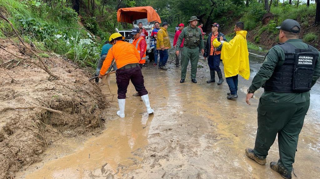 Van 39 familias afectadas por intensas lluvias en Barinas