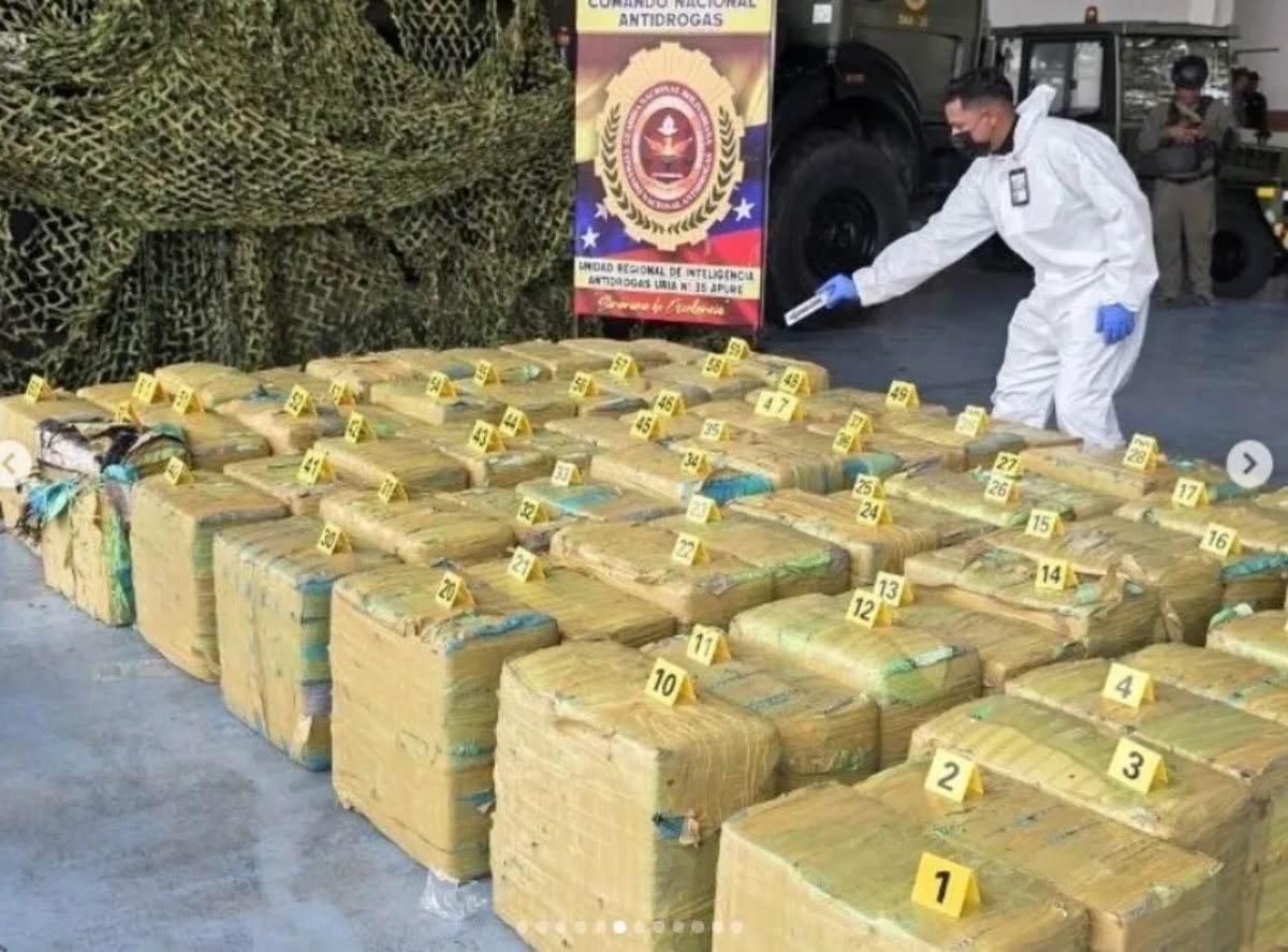 Autoridades incautaron 3,5 toneladas de droga en Apure