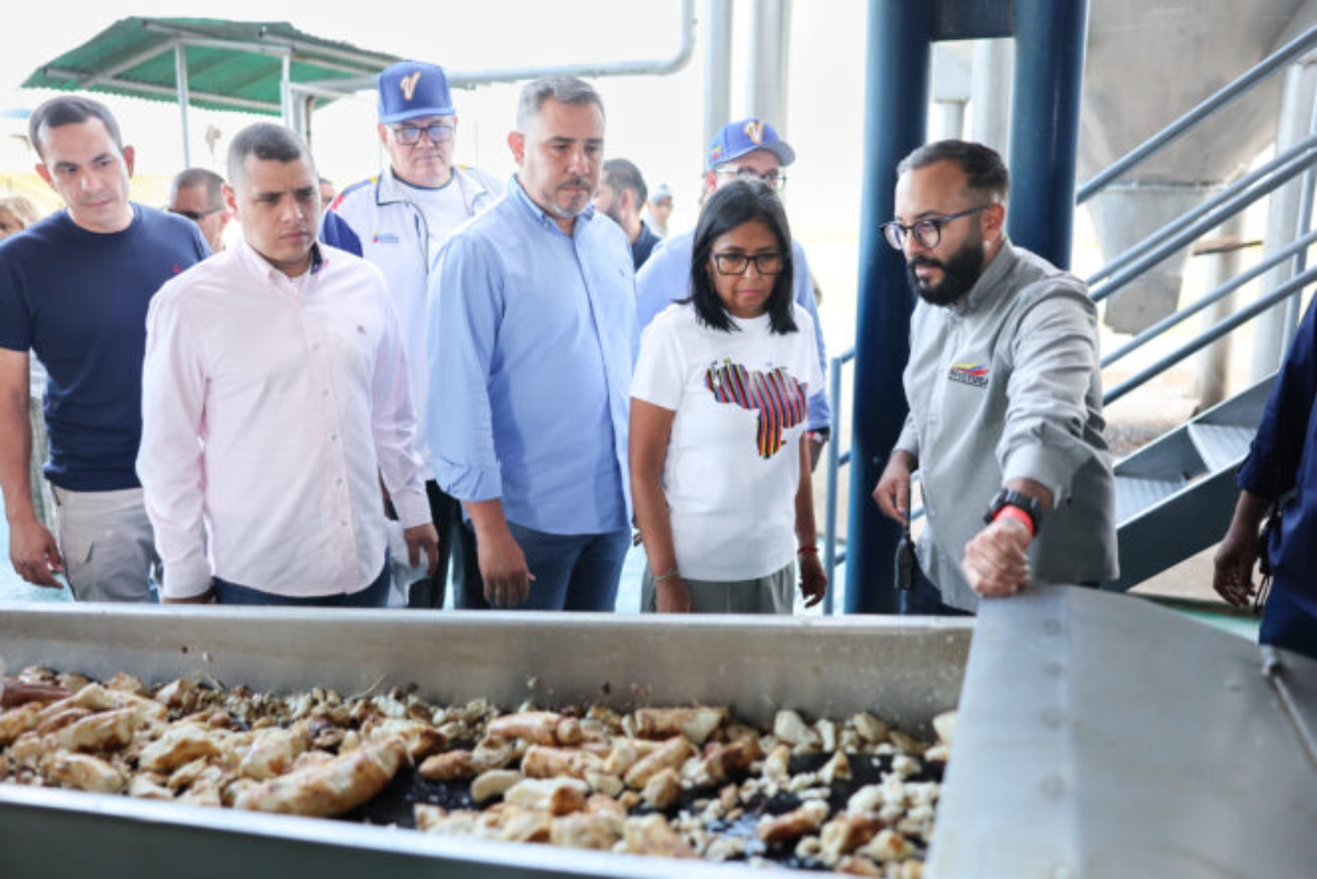 Presidenta (E) destaca potencial económico de almidón, maní y patilla del estado Anzoátegui