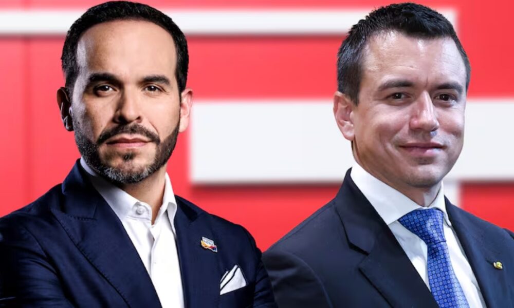 Acusan a Noboa de intervenir e campaña presidencial de Colombia