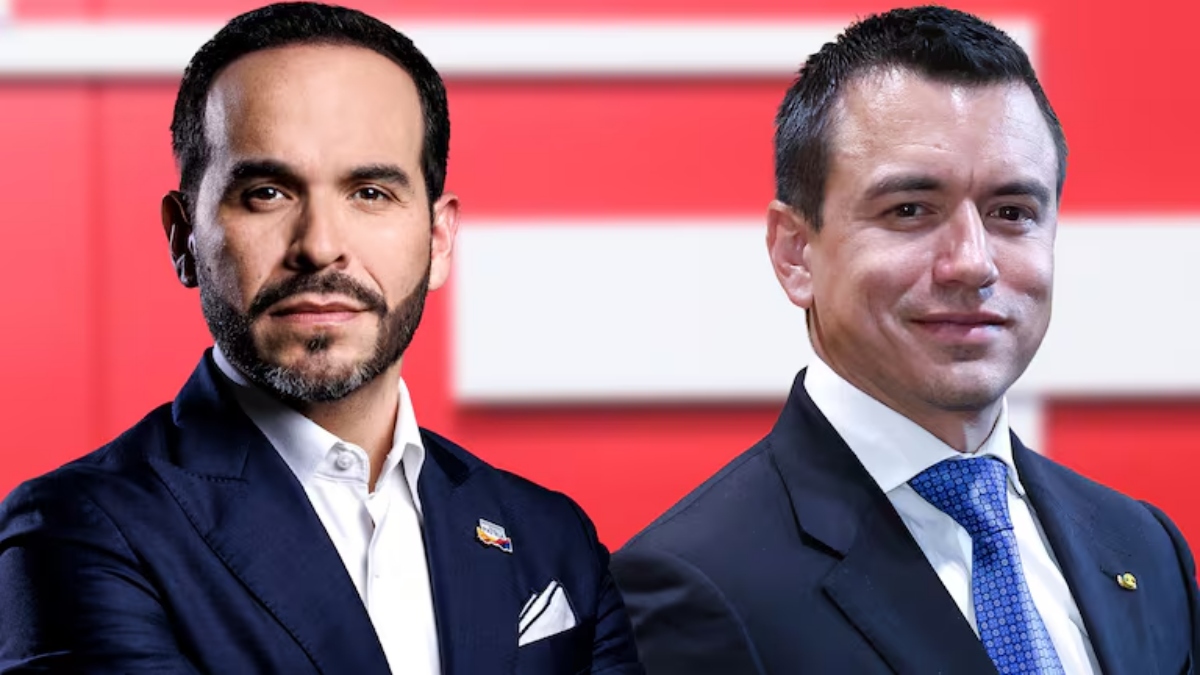 Acusan a Noboa de intervenir e campaña presidencial de Colombia
