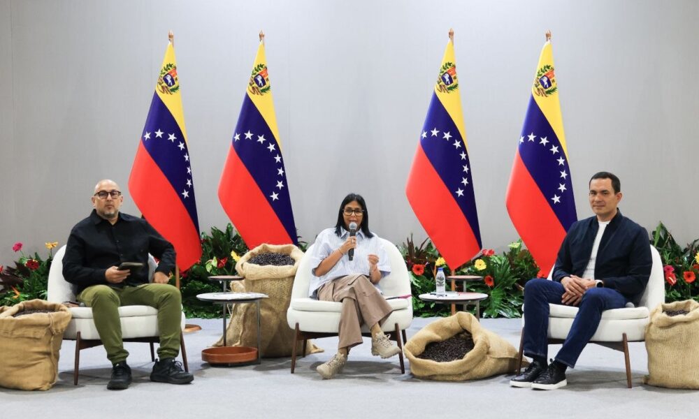Delcy Rodríguez encabezó I Encuentro del Plan Comunal del Café 2026