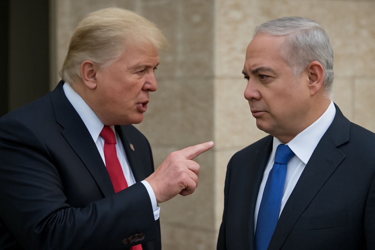 El fuerte regaño de Trump a Netanyahu: "Si no fuera por mi estarías preso"
