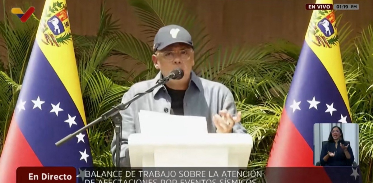 Jorge Rodríguez: se contabilizan 1.430 personas fallecidas tras eventos sísmicos