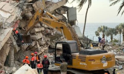 Comienza demolición controlada de escombros en zonas afectadas por terremoto