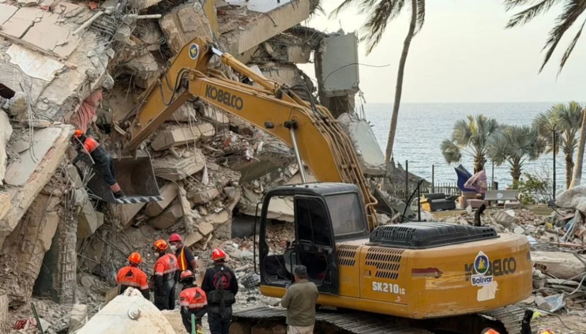 Comienza demolición controlada de escombros en zonas afectadas por terremoto