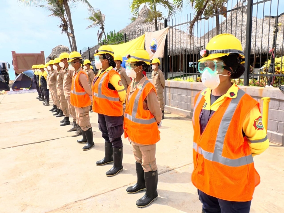 Agilizan dotación de 1000 artículos de protección para rescatistas