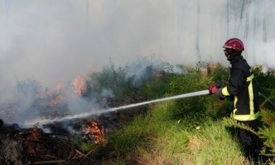 Nueva ola de calor en Europa complica combate a incendios