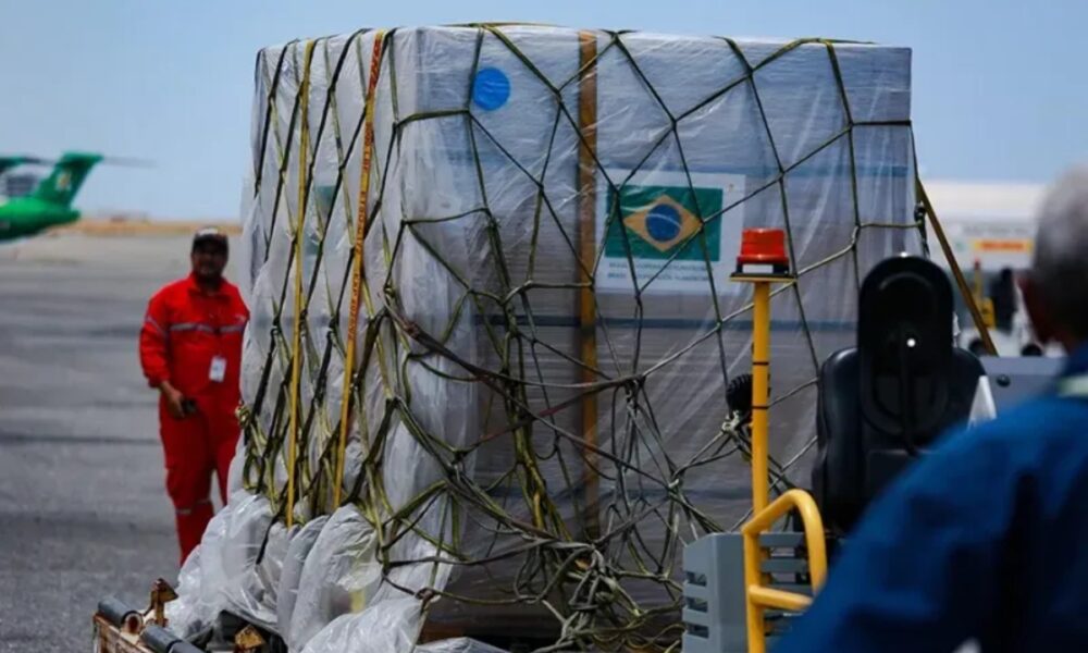 Brasil envía a Venezuela un cargamento con 690.000 dosis de vacunas