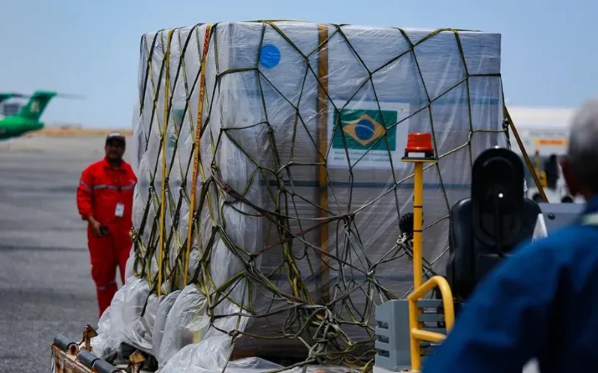 Brasil envía a Venezuela un cargamento con 690.000 dosis de vacunas