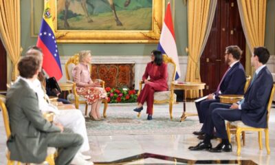 Presidenta Delcy Rodríguez recibe cartas credenciales de nueva embajadora de Países Bajos