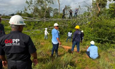 Corpoelec recupera servicio en zonas de Monagas afectadas por lluvias