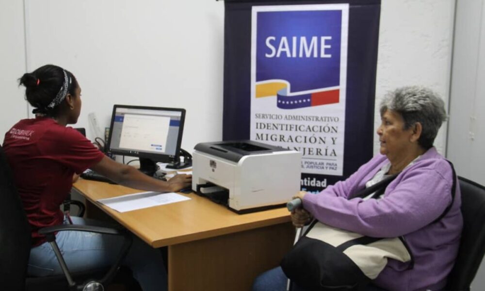 Saime elimina la exigencia de presentar las planillas de citas