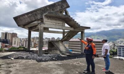 Avanza demolición controlada de fosa de los ascensores de la Torre de David