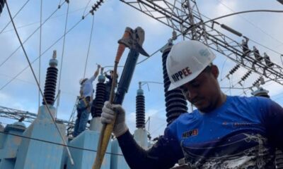 Recuperado el 100% de líneas de transmisión eléctrica tras sismos