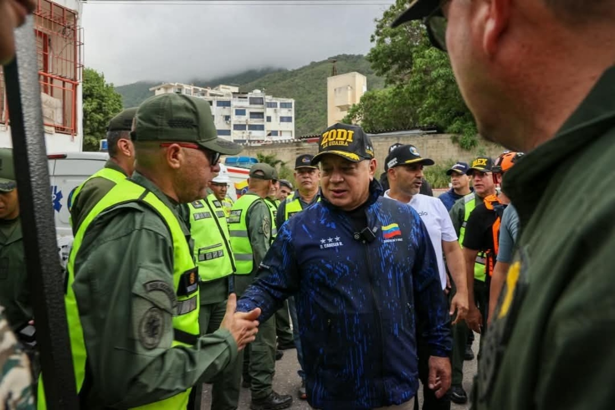 Ministro Cabello: índice de homicidios en el país está es 14% menos que 2025
