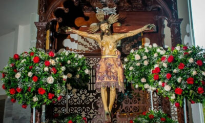 Miles de peregrinos rinden tributo al Santo Cristo de La Grita