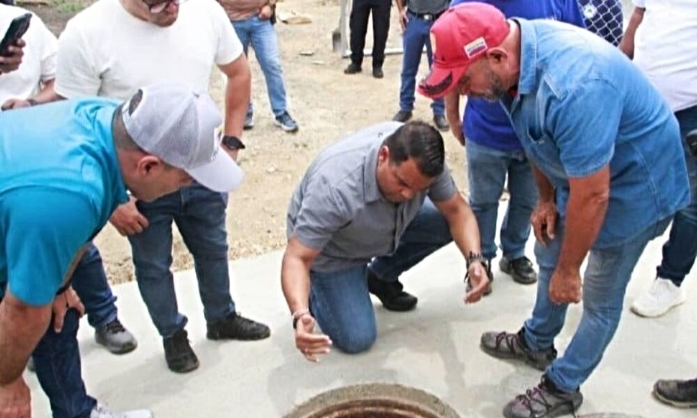 Rehabilitan estación de bombeo de aguas servidas en Coro