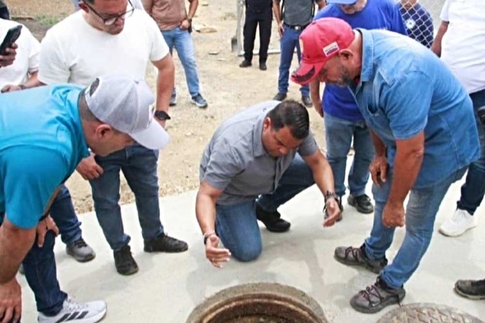 Rehabilitan estación de bombeo de aguas servidas en Coro