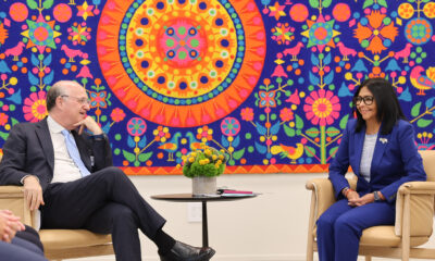 Presidenta Delcy Rodríguez se reune con autoridades del Banco Interamericano de Desarrollo en Nueva York