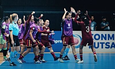Venezuela destaca ante Bolivia 2-1 en el Suramericano Futsal femenino