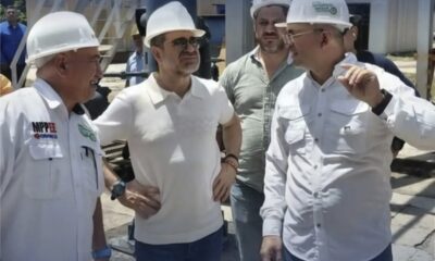 Gobernador Lacava impulsan plan para potenciar Planta Castillito