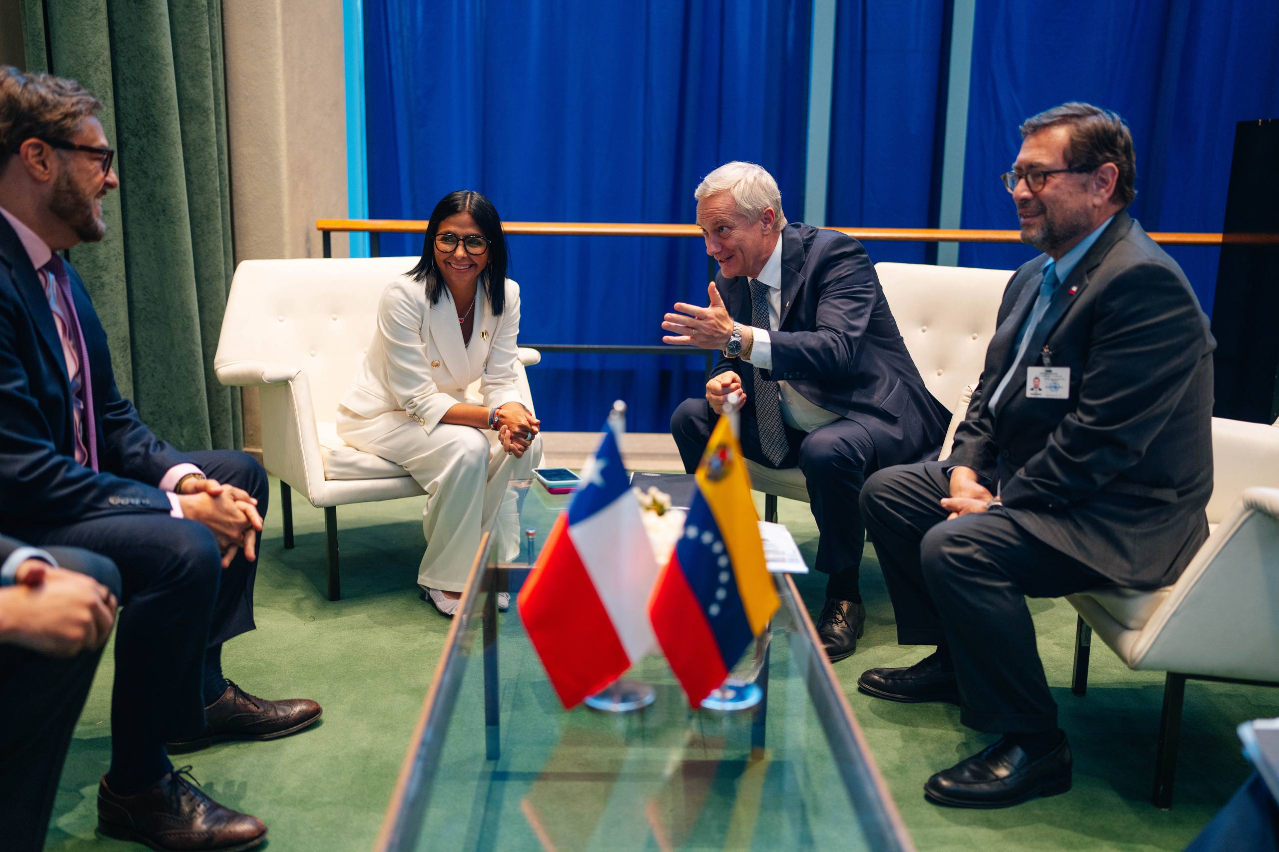 Delcy Rodríguez: Chile y Venezuela vuelven a encontrarse a través del diálogo y la diplomacia