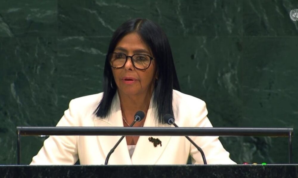Delcy Rodíguez ante la ONU: Venezuela ratifica su apego a la paz global