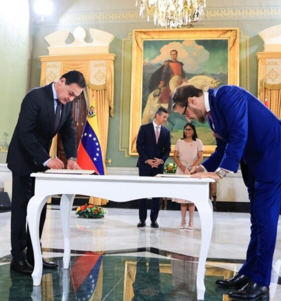 Venezuela y Paraguay suscriben comunicado conjunto tras encuentro en Caracas