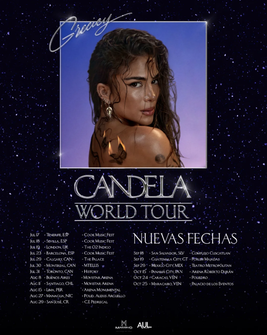 Greeicy trae a Venezuela su «Candela World Tour»
