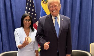 Presidenta Delcy Rodríguez sostuvo reunión con su homólogo Donald Trump