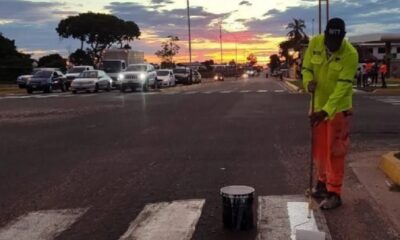 INTT inicia este viernes trabajos de demarcación vial en avenida San Martín