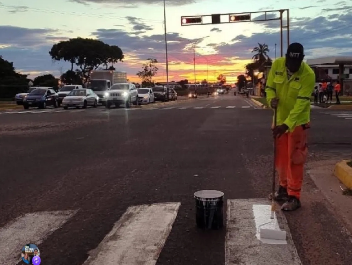 INTT inicia este viernes trabajos de demarcación vial en avenida San Martín