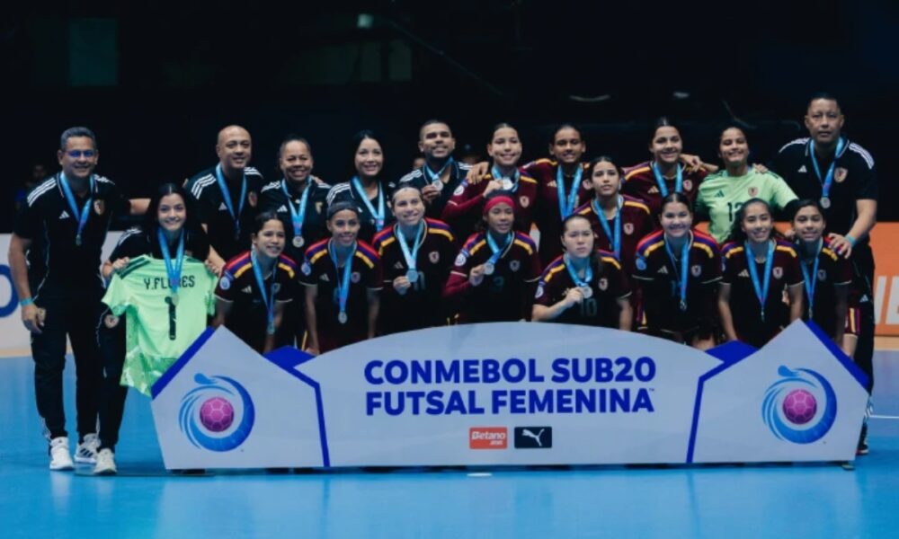 Venezuela se proclama subcampeona del Sudamericano Femenino Sub-20 de Futsal