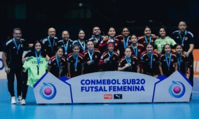 Venezuela se proclama subcampeona del Sudamericano Femenino Sub-20 de Futsal